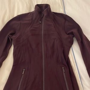 Lululemon define jacket- worn handful of times- beautiful burgundy color